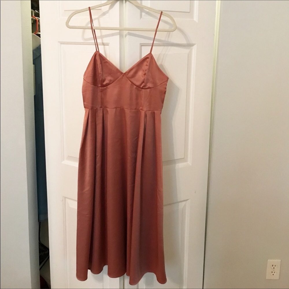 Dress, satin